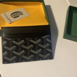 Black Goyard Cardholder / Wallet