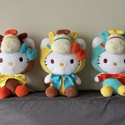Hello Kitty Year of Horse set of 3