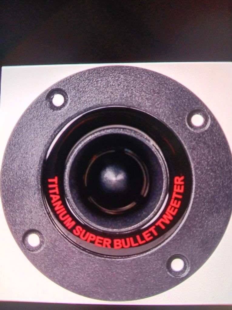 New Pair Of Titanium Tweeters 