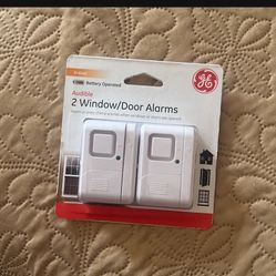 Brand New Sealed GE - 2 Indoor Window Door Alarm Sensor Model