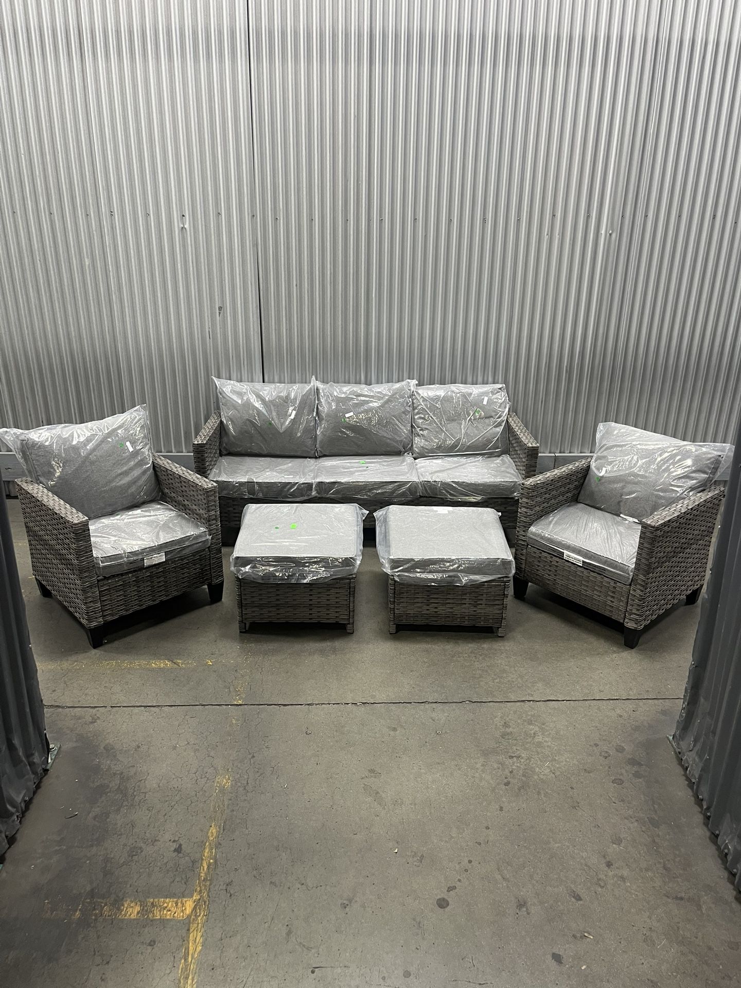 Outdoor Patio Furniture Couch Set