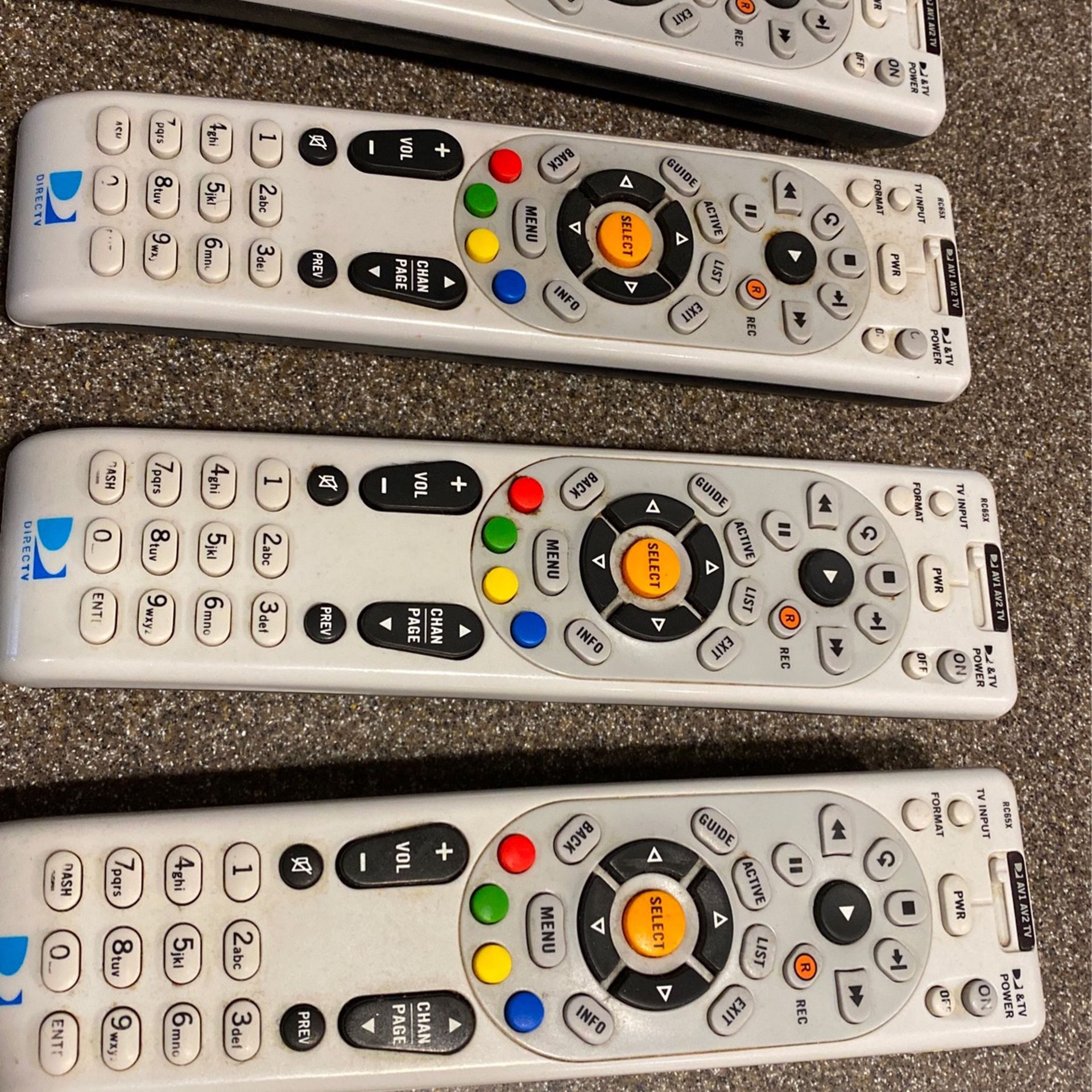 Direct TV Remote Controls