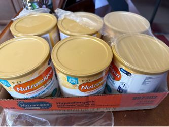 Enfamil Nutramigen Hypoallergenic Baby Formula with Iron, Lactose Free, Colic Relief from Cow's Milk Allergy
