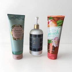 3 PACK Bath & Body Works SWEETEST SONG Body Cream Ultimate Hydration Moisturizer