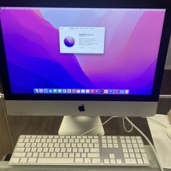 imac 21 inches 2015 i5 8gb ram 1tb like new condition 