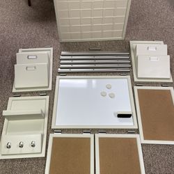Pottery barn Daily Organization system in white