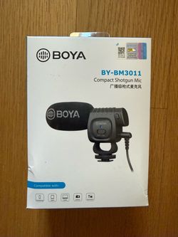 BOYA BY-BM3011 Compact Shotgun Mic - New In Box