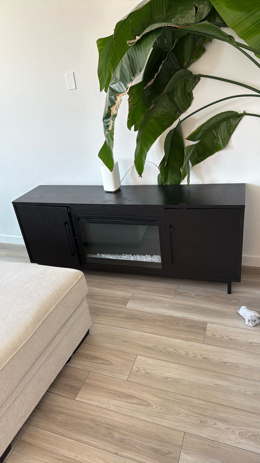 Electric Heater TV Stand