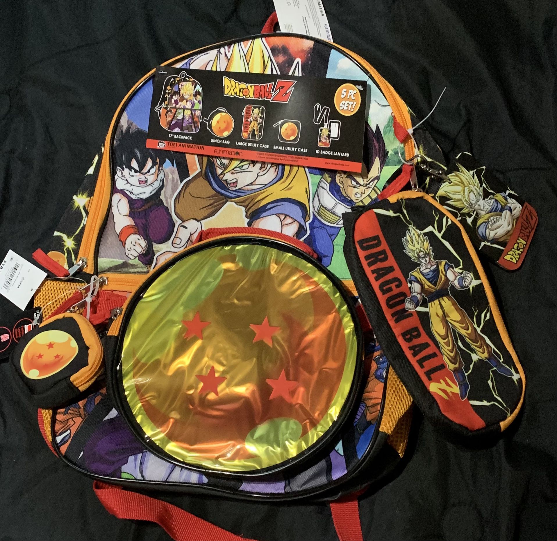 Kids Dragon Ball Z Backpack 