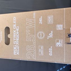 ASUS ROG Strix OLED XG27AQDMES 26.5" 2K QHD (2560 x 1440) 240Hz Gaming Monitor