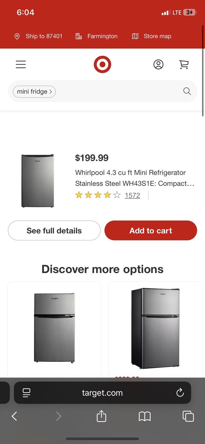 Mini Fridge