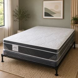 Queen Size Mattress 14” Inches Thick Pillow Top. New From Factory. Available All Size. Same Day Delivery