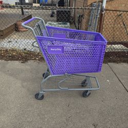 Full Size Store Shopping Cart