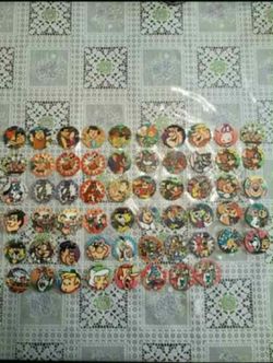 58 Tazos Hanna Barberá Sabritas Mexico Includes Oktazos $120 Oh Best Offer