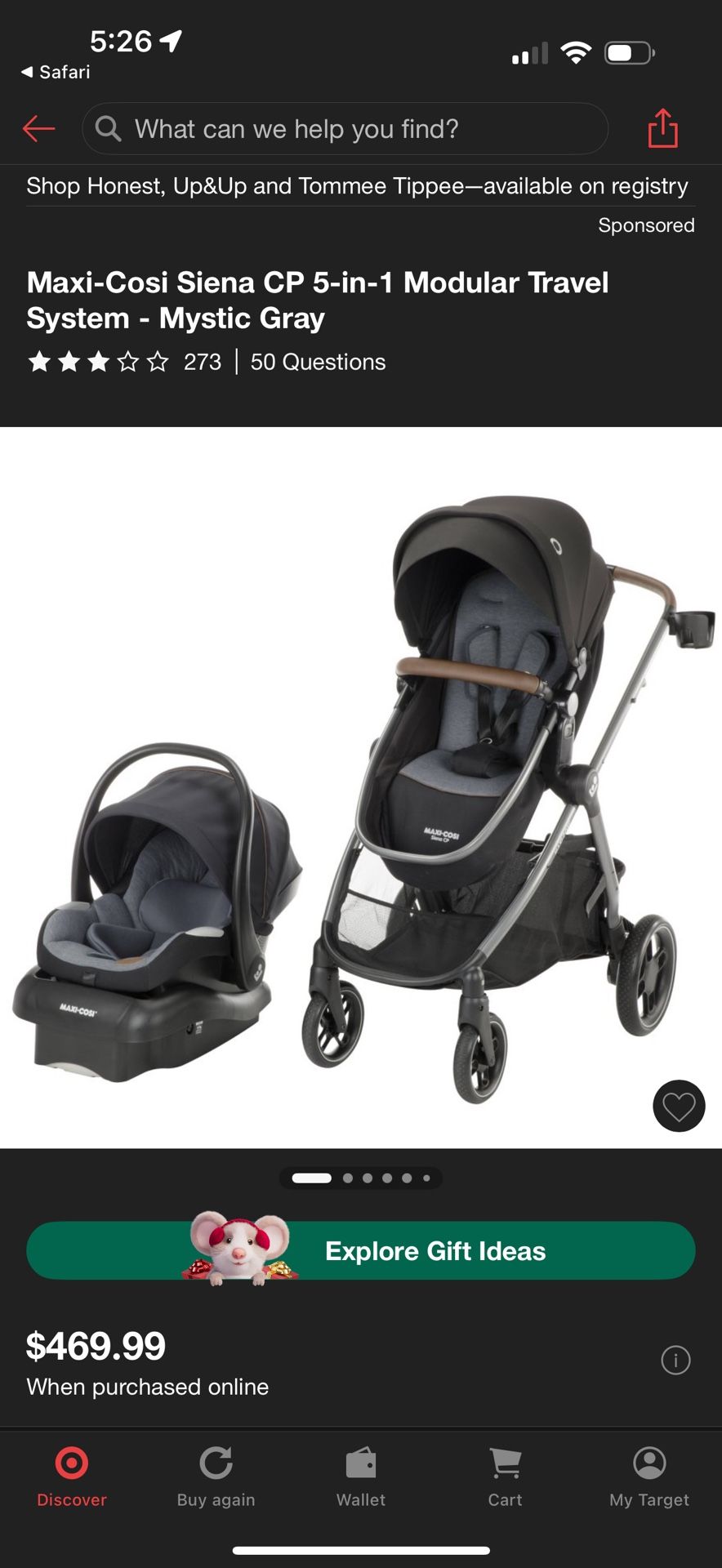 Maxi Cosi Stroller For Sale 