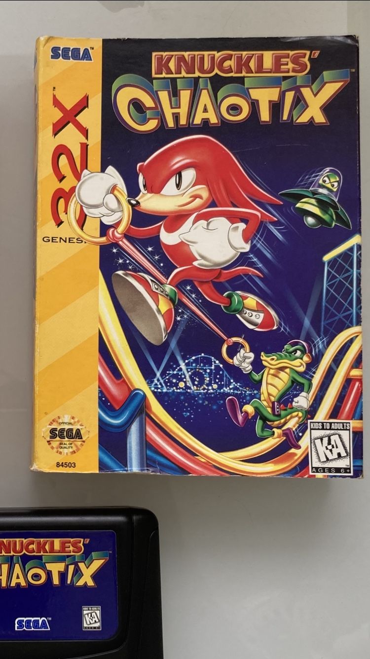 Sega knuckles chaotix