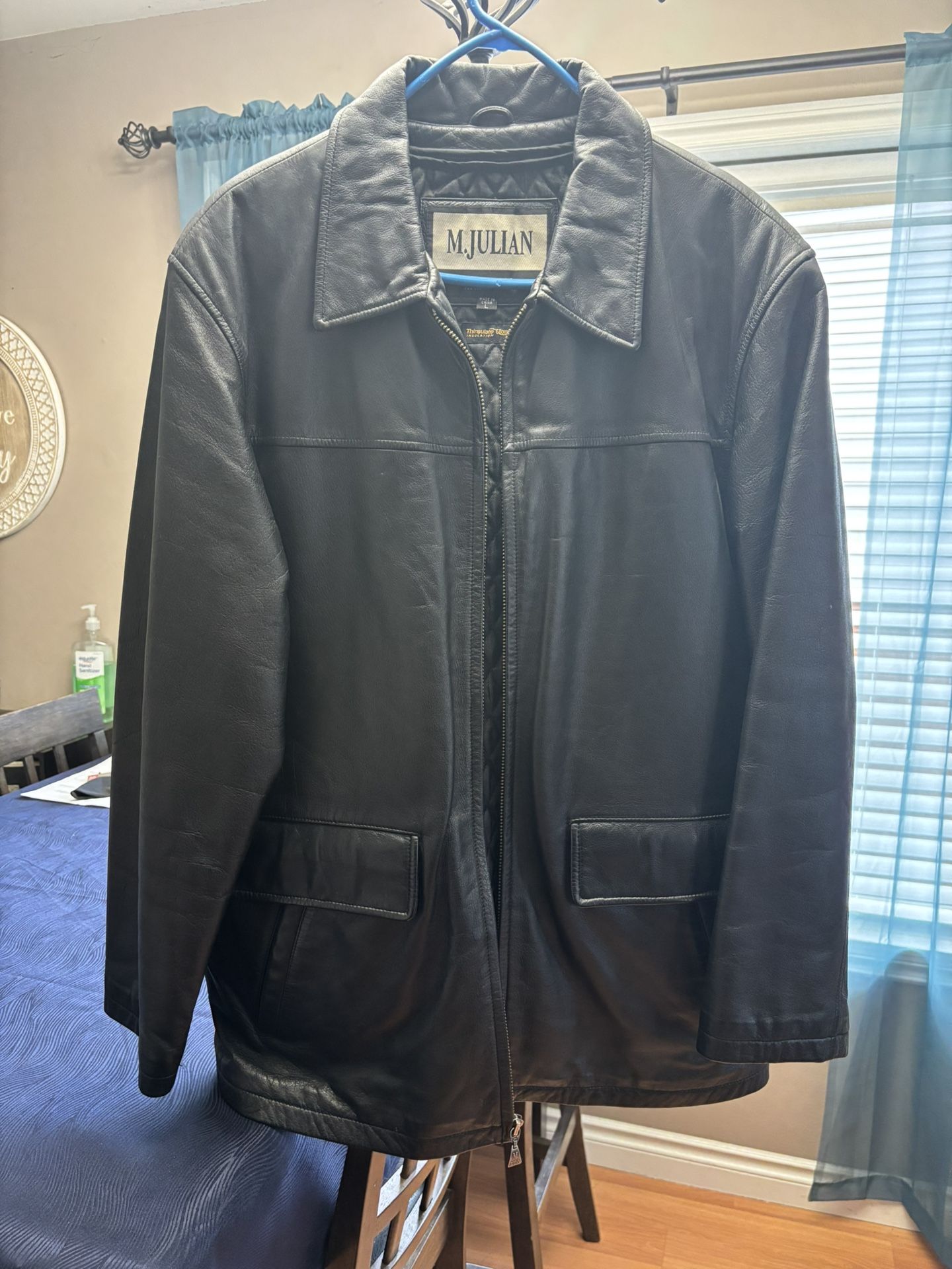 Men’s Leather Coat