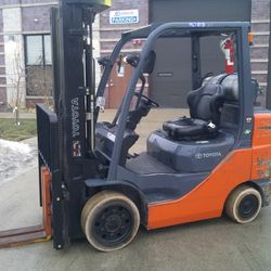 2019 Propane 6000 LB. Cushion 3 Tier Forklift 