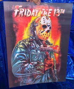 Friday the 13th Jason Voorhees Art Print Poster