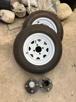 JetSki trailer, tires, and hubs