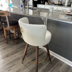 27” Counter Height Swivel Bar Stools