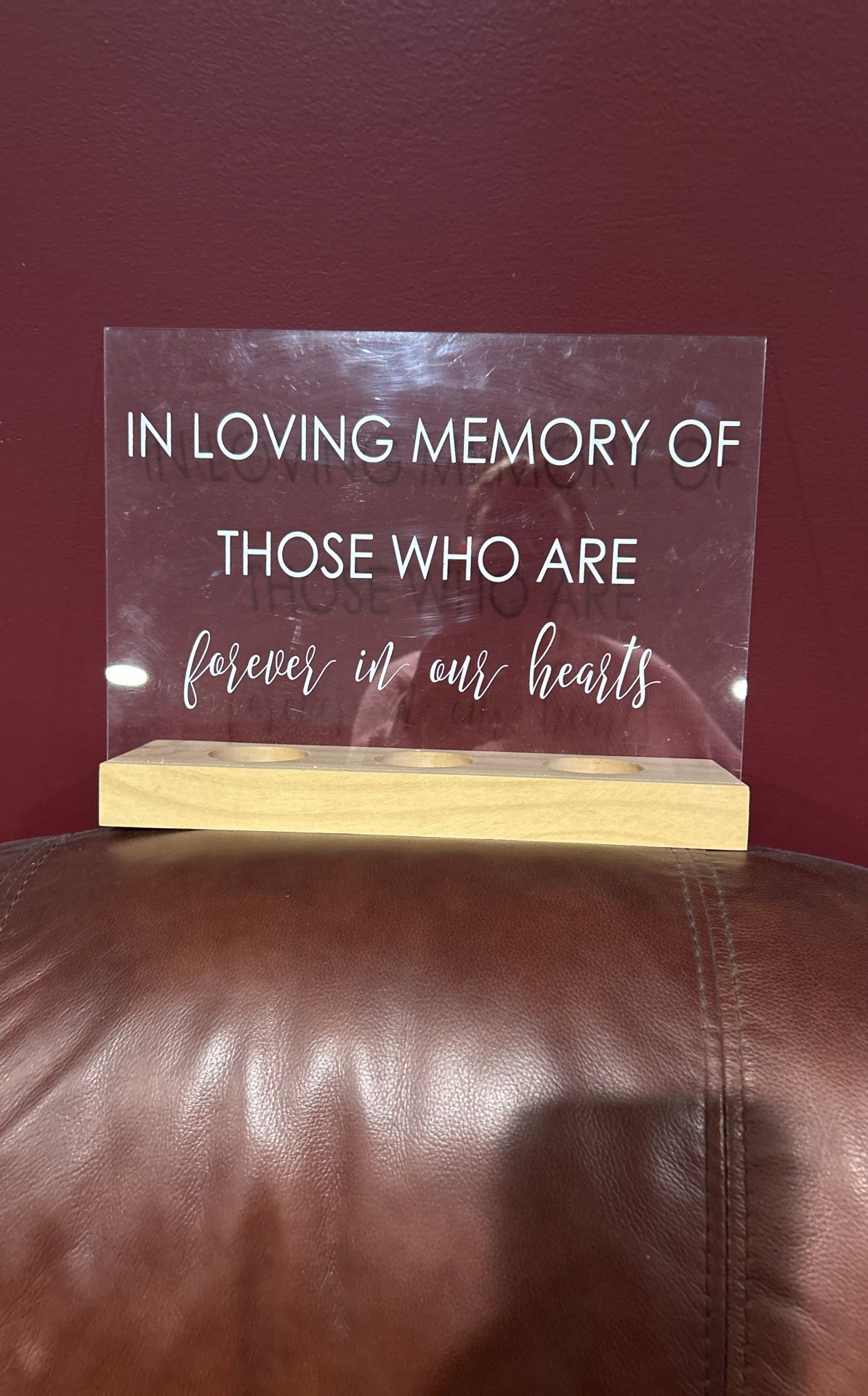 Loving Memory Wedding Items