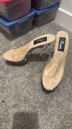 Pleaser Clear Heels 