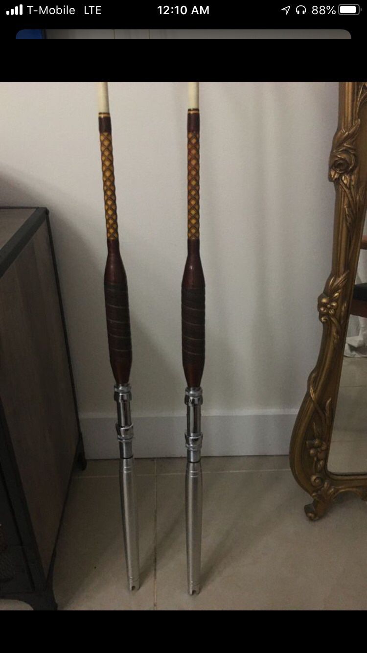 2 Matching Custom Trolling Rods For Sale With Aftco Aluminum Butts