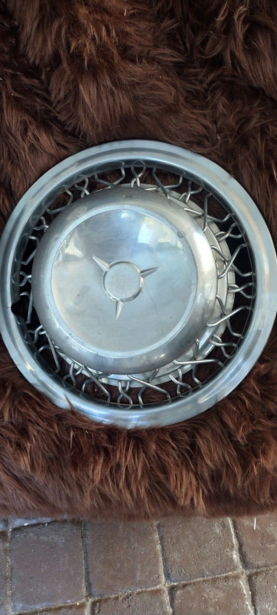 Rare Vintage 50's 15 Inch. Wire Wheels