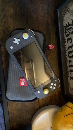 Nintendo Switch Lite Gray with Carrying Case