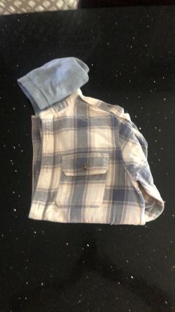 Hooded Button down Flannel