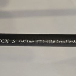 Phenix ECX-S 77M Spinning Rod. 