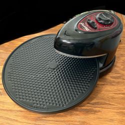 Presto Pizza Pizzazz Plus Rotating Oven Black like new kitchen appliance +