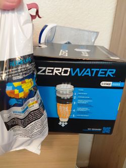 Zero water filter, new
