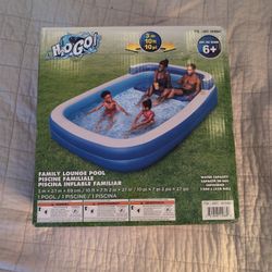 H2OGO! 338 Gallon Inflatable Lounge Pool