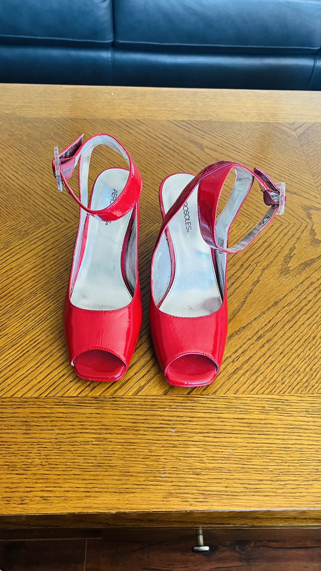 Red Aerosole Heels