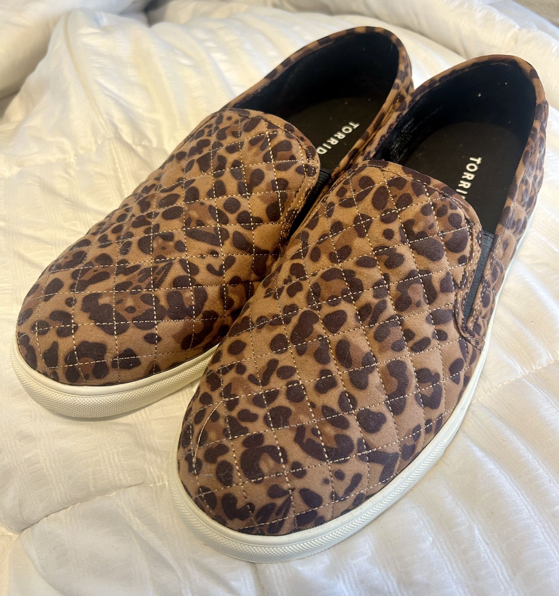 Torrid Cheetah Print Slip Ons