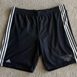 NBA Fusion Adidas Phoenix Suns Black Basketball Gym Workout Shorts Similar To Large L Or Extra Large XL