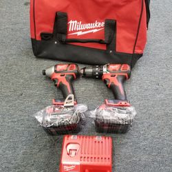 Milwaukee M18 Drills  Combo Kit 