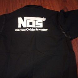 NOS Nitrous Oxide Systems Jacket Size XL Racing Reflective 