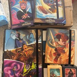 Lorcana Binder Deck Box Lot