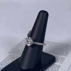 Diamond White Gold Wedding Ring #7199 Thumbnail