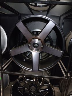 22x9 k9 Rims 6 Lug 6x139 6x5.5 on New tires 305 40 22