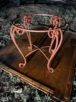 Antique Wrought Iron Coffee Table