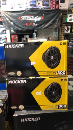 Kicker C10 On Sale Today For 79.99 