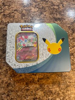 Pokémon TCG Sylveon ex Celebrations Tin New Sealed