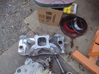 Big Block Hi Rise Polished Aluminum Intake