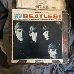 Beatles Vinyl Records 