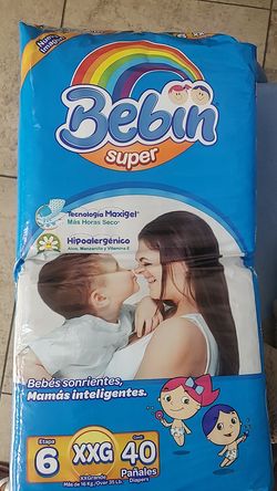 Diaper hipoalergenic XXL over 35lb