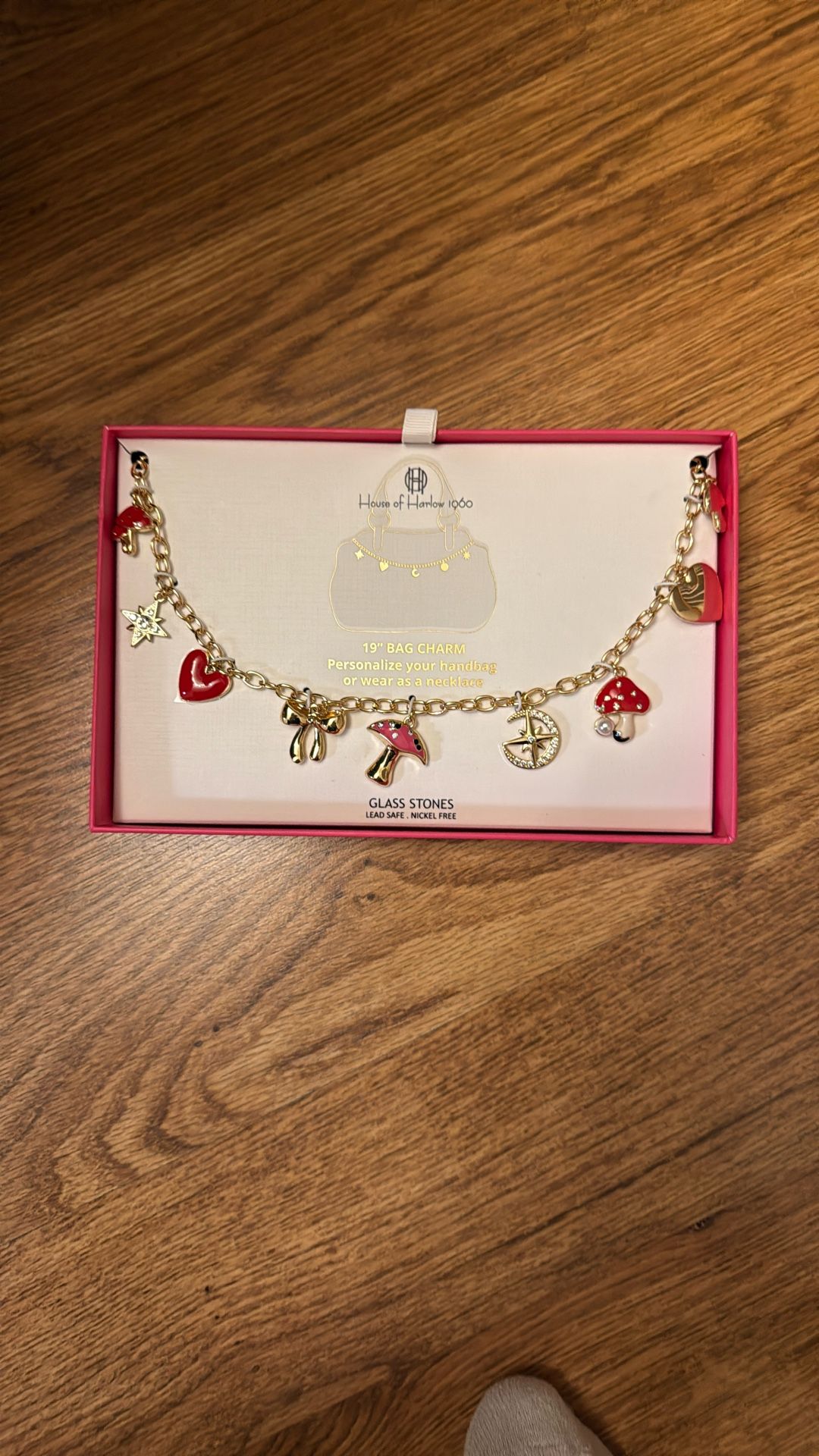House Of Harlow - Purse Charm / Necklace New In Box